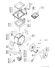 Схема №1 AWT 2258/2 с изображением Обшивка для стиралки Whirlpool 481245214681