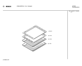 Схема №5 B1341W1FG 1945 MP с изображением Держатель для духового шкафа Bosch 00167719