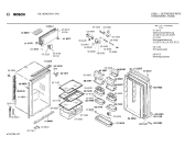 Схема №2 KIL2336CH с изображением Дверь морозильной камеры для холодильника Bosch 00282018