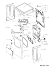 Схема №2 TRAK 6230/6 с изображением Обшивка для сушилки Whirlpool 481245214473