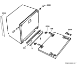 Схема №6 F55200VI0 с изображением Блок управления для посудомоечной машины Aeg 973911566015039