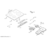 Схема №2 EH755501E с изображением Стеклокерамика для электропечи Siemens 00473100