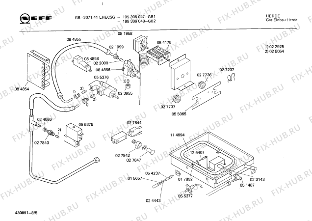 Схема №7 195302887 GB-1271.41LPCSG с изображением Часы для плиты (духовки) Bosch 00084452