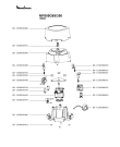 Схема №3 MF805G65/350 с изображением Крышка для электромиксера Moulinex SS-1530000400