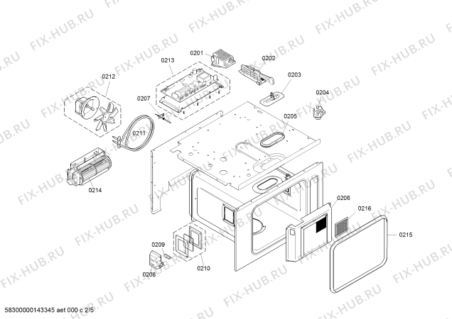Схема №5 BS220110 с изображением Рамка для плиты (духовки) Bosch 00684054