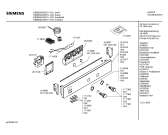 Схема №4 HB28054IL с изображением Панель управления для духового шкафа Siemens 00359378