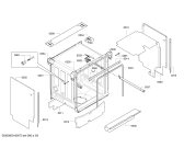 Схема №4 S51M85X1DE Excellent made in Germany с изображением Передняя панель для посудомойки Bosch 00708379