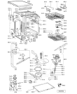 Схема №2 GSFH 1599 IN с изображением Табло для посудомоечной машины Whirlpool 481238128092