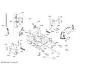 Схема №5 VVD64N03EU с изображением Набор кнопок для посудомоечной машины Bosch 00609212