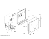 Схема №5 SGIKBO1 с изображением Передняя панель для посудомойки Bosch 00665525