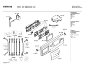 Схема №5 WIQ1231II serie IQ 1231 с изображением Панель управления для стиральной машины Siemens 00435441