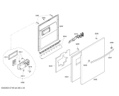Схема №5 SHX56B02UC с изображением Панель управления для посудомоечной машины Bosch 00432120