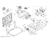 Схема №6 HCE858451A с изображением Стеклокерамика для плиты (духовки) Bosch 00712086