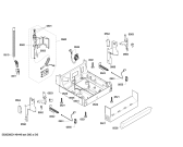 Схема №3 DRS4507 с изображением Передняя панель для электропосудомоечной машины Bosch 00700912