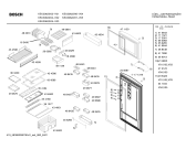 Схема №3 KSU30621 с изображением Дверь для холодильника Bosch 00240687