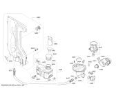 Схема №3 SMI40D55EU AquaStop с изображением Панель управления для посудомоечной машины Bosch 00741744