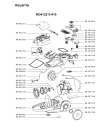 Схема №2 RO4242FA/410 с изображением Рама для пылесоса Rowenta RS-RT2268