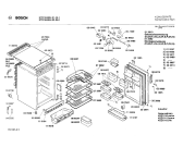 Схема №2 KTR1549NL с изображением Внутренняя дверь для холодильника Bosch 00204653