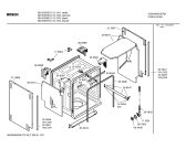 Схема №6 SHU5307UC Sensotronic с изображением Передняя панель для посудомоечной машины Bosch 00361565
