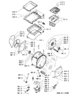 Схема №2 EV 9643 с изображением Декоративная панель для стиралки Whirlpool 481245210263