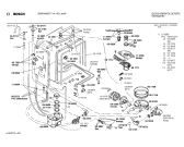 Схема №4 SMS4492FF с изображением Панель для электропосудомоечной машины Bosch 00297063