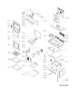 Схема №1 ESZH3463 BR с изображением Переключатель для духового шкафа Whirlpool 481941129819