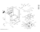 Схема №6 HGV74W221N с изображением Столешница для духового шкафа Bosch 00711961