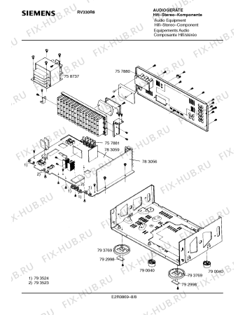 Схема №8 RV330R6 с изображением Инструкция по эксплуатации для телевизора Siemens 00530999