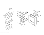 Схема №3 KUR15A65 с изображением Держатель для холодильника Bosch 00622944
