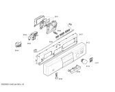 Схема №6 3VS562BD с изображением Панель управления для электропосудомоечной машины Bosch 00446862