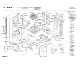 Схема №1 0702304001 KS318VZI с изображением Решетка для холодильной камеры Bosch 00112256