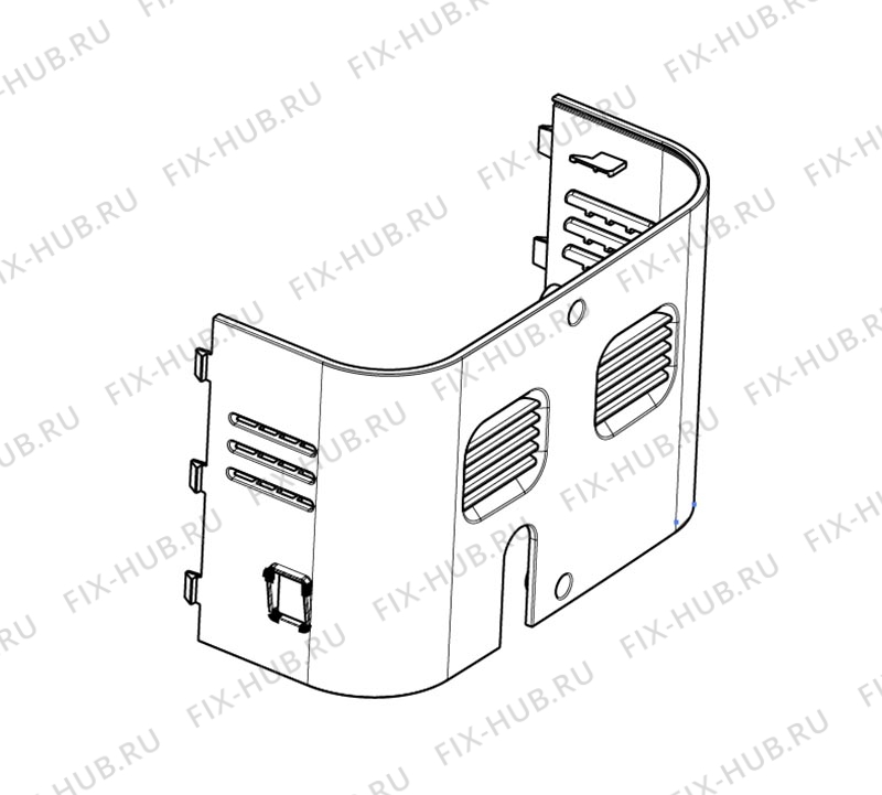 Большое фото - Покрытие для электрокофеварки DELONGHI 5313240141 в гипермаркете Fix-Hub