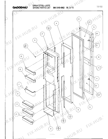 Схема №29 SK510062 с изображением Винт для холодильной камеры Bosch 00158369