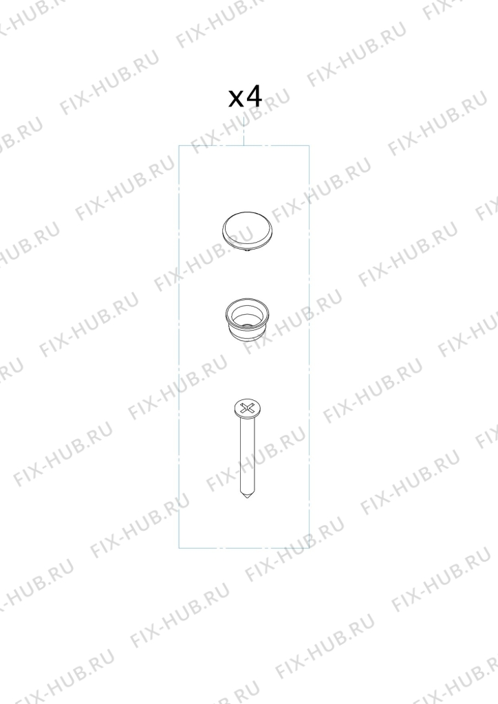 Большое фото - Другое для холодильника Electrolux 1053104715 в гипермаркете Fix-Hub