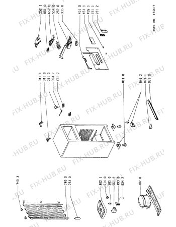 Схема №2 RC 2236/G с изображением Дверка для холодильника Whirlpool 481946268525