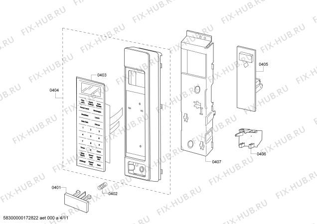 Схема №11 HBL3350UC с изображением Скоба для электропечи Bosch 00622144