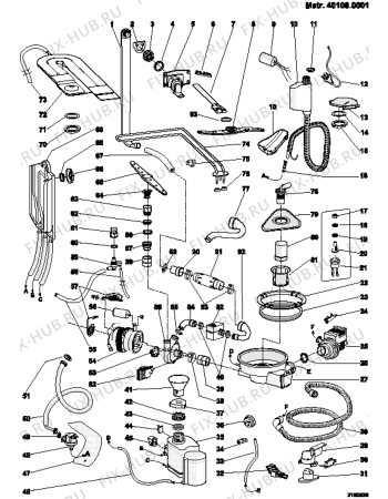 Схема №2 D643GIT (F026272) с изображением Панель управления для посудомойки Indesit C00083237