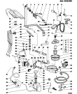 Схема №1 D61DUK (F025804) с изображением Панель управления для электропосудомоечной машины Indesit C00082036