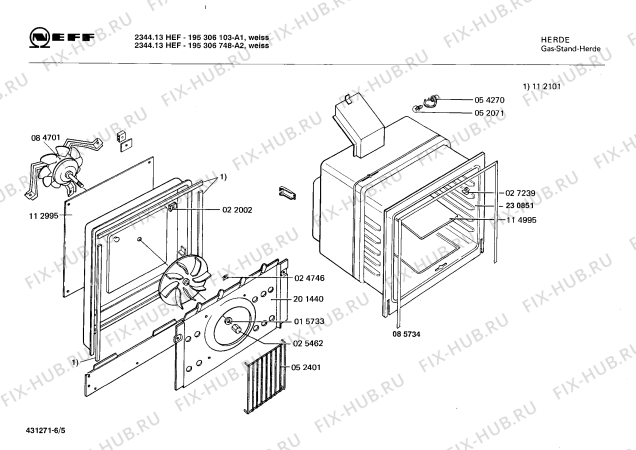 Схема №5 195306748 A-2344.13HEF с изображением Переключатель для плиты (духовки) Bosch 00029152