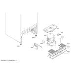 Схема №3 KSV36MW41 с изображением Модуль управления, запрограммированный для холодильной камеры Bosch 00744973