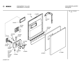 Схема №4 SGS5302RK с изображением Передняя панель для посудомойки Bosch 00351959