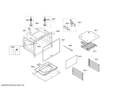 Схема №7 ME302EP с изображением Модуль управления для плиты (духовки) Bosch 00650428