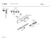 Схема №5 HSN122KSC с изображением Панель управления для электропечи Bosch 00350589