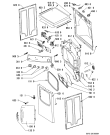 Схема №1 AWZ 320 с изображением Обшивка для сушилки Whirlpool 481245215273