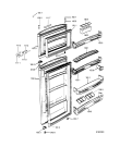 Схема №4 WBM 482/1 IX с изображением Дверь для холодильной камеры Whirlpool 481241618594
