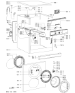 Схема №2 AWOD45054 (F091438) с изображением Инструкция по обслуживанию для стиральной машины Indesit C00366627