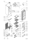 Схема №1 RF 1205-01 с изображением Дверца для холодильника Whirlpool 481944229459