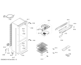 Схема №3 KI28SA65 с изображением Дверь для холодильника Siemens 00246860