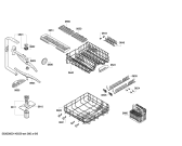 Схема №5 S41M50N2EU с изображением Передняя панель для посудомоечной машины Bosch 00679453