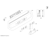 Схема №8 SMS58M22GB, tp3 с изображением Передняя панель для посудомоечной машины Bosch 11008159